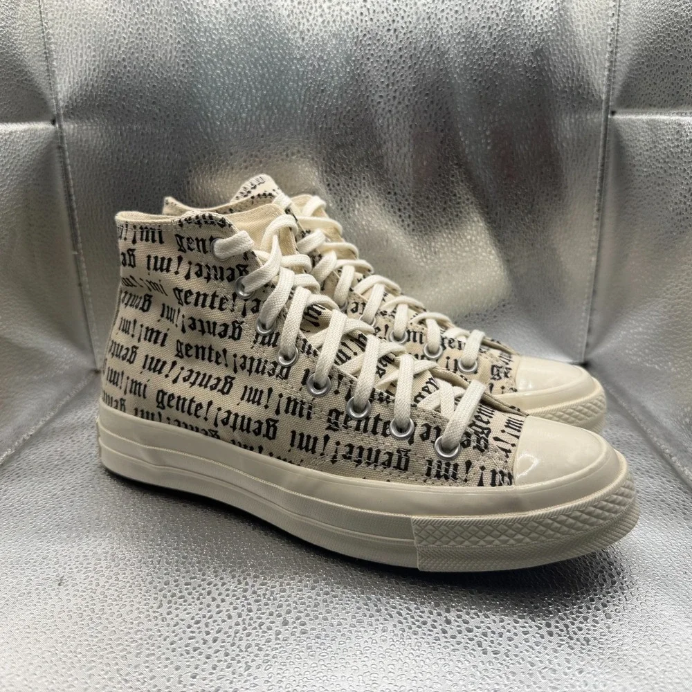 Size 7.5M/9.5W Converse Chuck 70 Hi Mi Gente Natural‎ Ivory Unisex Shoes 168172C